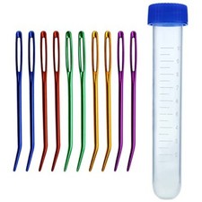 Yarn Needle with Big Eye Bent in Box for Tapestry,Sewing Wool,Weaving,Darning