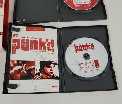 MTV Punk'd Ashton Kutcher The Complete 1st Season DVD (4 disks) - Picture 2 of 6