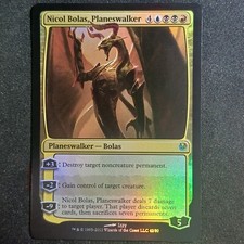 Nicol Bolas, Planeswalker - Foil - Duel Deck: Ajani vs Nicol Bolas (Magic/MTG)