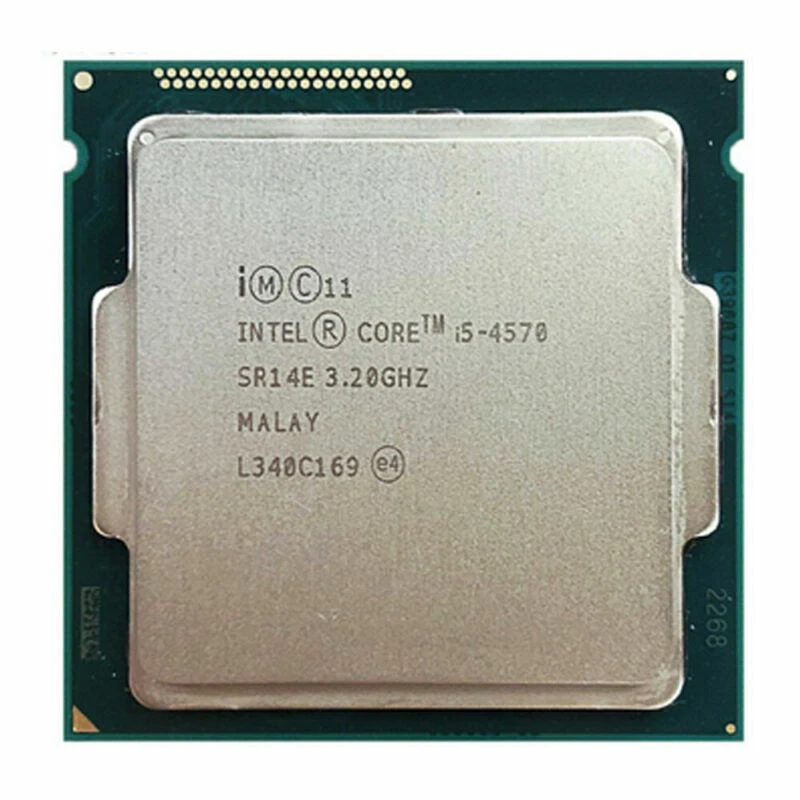 Intel Core i5-4570 CPU Quad-Core 3.2GHz 6M 84W SR14E LGA 1150 Processors - Image 2 of 2
