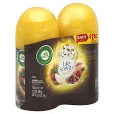 Air Wick Freshmatic Automatic Spray, Paradise Retreat 6.17 oz (Pack of 2)