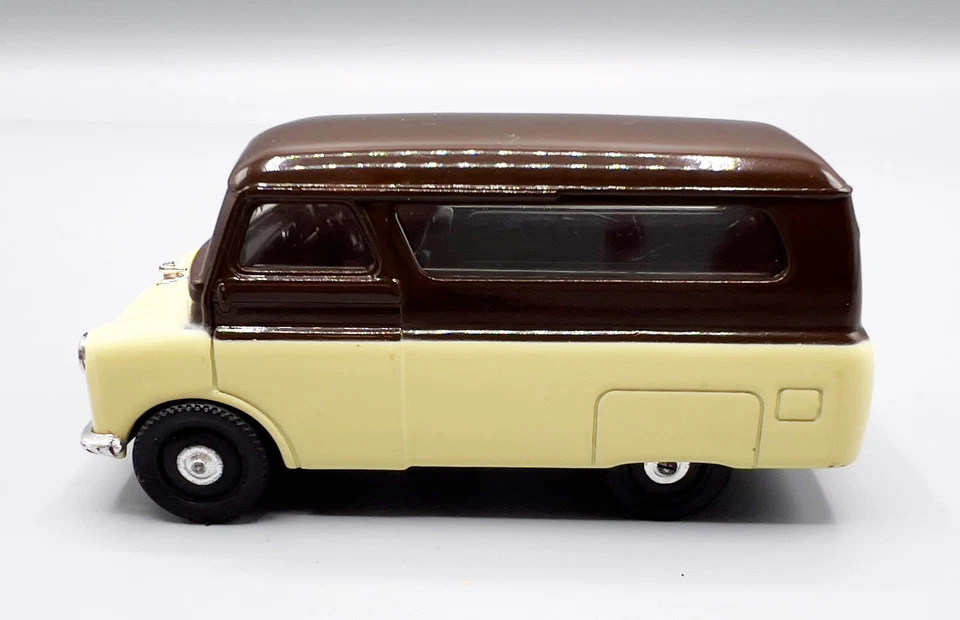 RARE Vintage 1989 Corgi D982/4 Bedford CA Dormobile Crew Bus, Brown & Cream - Image 2 of 4