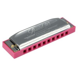 Hohner Special 20 PINK Key of C Harmonica. M568016