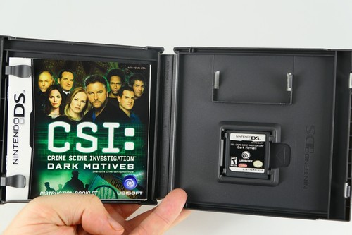 CSI: Crime Scene Investigation - Dark Motives (Nintendo DS, 2007) - Picture 3 of 3