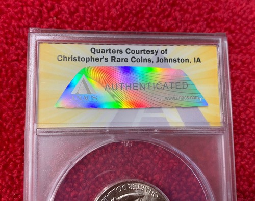 2024 CSNS 85th Anniversary Schaumburg, IL 2004-P Iowa Quarter Sample ANACS - Picture 3 of 3