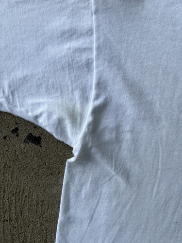 Vintage Jockey life BO SUN Shirt single stitch size M Mwhite Thrashed Grunge - Picture 6 of 12
