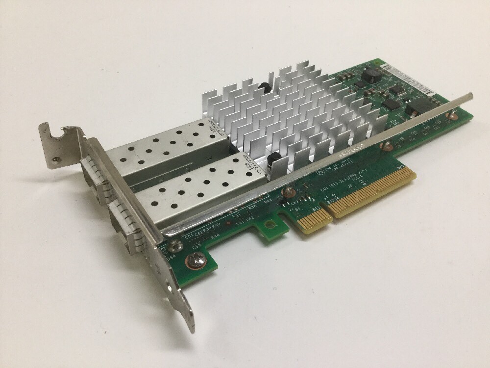 Tarjeta Red Usada Buena Tarjeta De Red HP 560SFP Dual Puerto 10Gb SFP - Usada, Intel X520-DA2 Con 2 SFP Incluidos Tarjeta PCI Express 10 Gbps