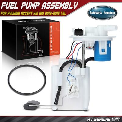 #ad Fuel Pump Assembly w Sensor for Hyundai Accent Kia Rio 2012 2017 L4 1.6L Petrol $70.38