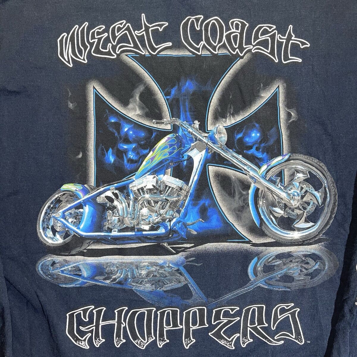 Vintage West Coast Choppers For Life Long Sleeve Jesse Who T Vintage West Coast Choppers For Life Long Sleeve Jesse Who T