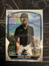 2023 Bowman Chrome Janero Miller 1st Bowman Silver Pack Exclusive 