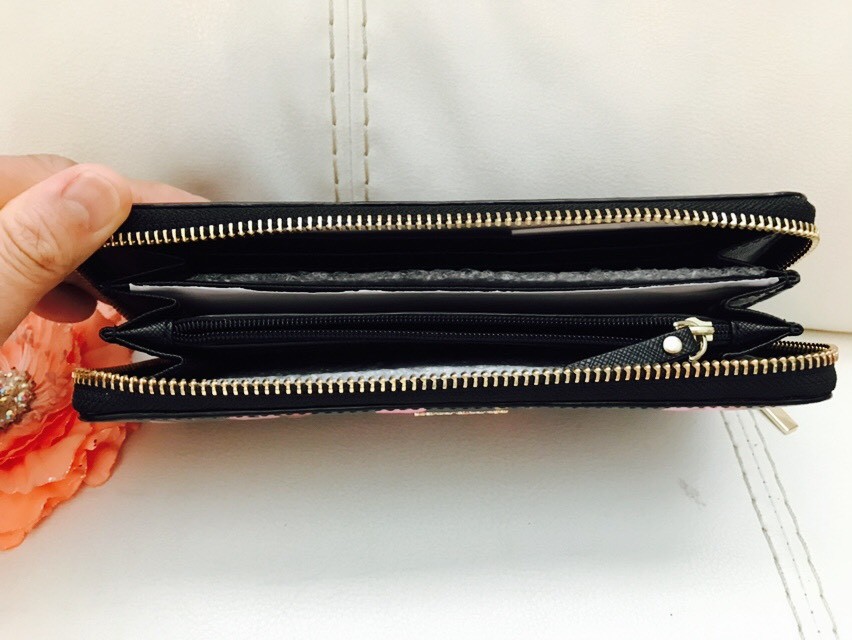 Kate Spade zip around wallet CAMERON STREET BOHO FLORAL