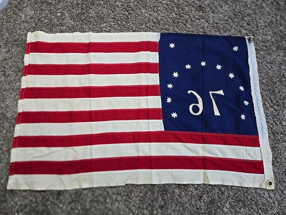 70's ANNIN アメリカ国旗 76 米国 13スター フラッグ DC219 70's