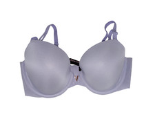 Victorias Secret Womens Bra Purple Padded Underwired Stretch Size 34D/D75