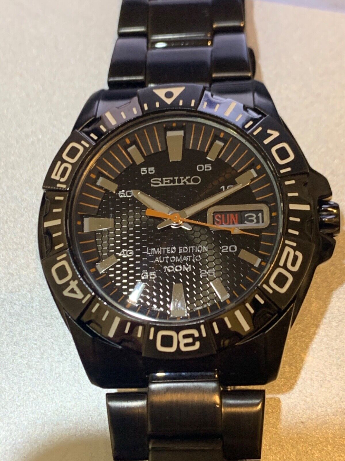 SEIKO Limited Edition 100M AUTOMATIC MENS WATCH 7S36B | eBay