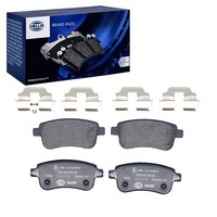 Hella BremsbelÄGe Hinten Passend FüR Renault Clio Fluence Grand Megane SCÉ