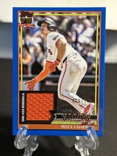 2025 Topps Series 1 - 1990 Topps Baseball Relics Matt Chapman #T90R-MC (MEM)