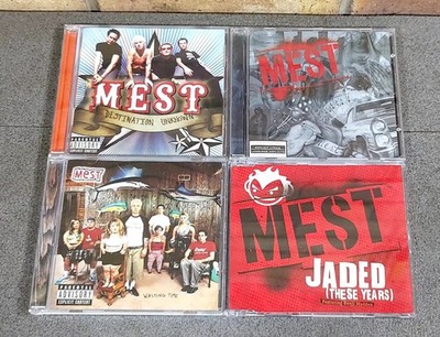Mest - 4 CD Bundle - Zeitverschwendung, Ziel unbekannt, Mest, Jaded 
