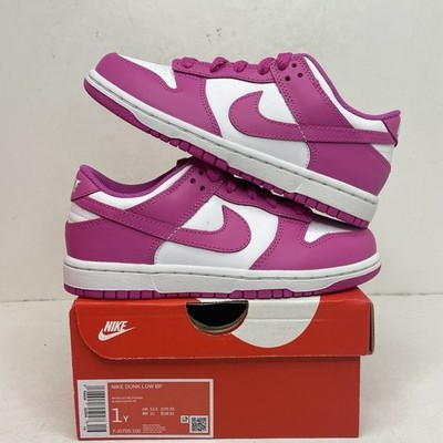 Nike Dunk Low PS  Active Fuchsia Pink  ( FJ0705-100) Size 1Y New