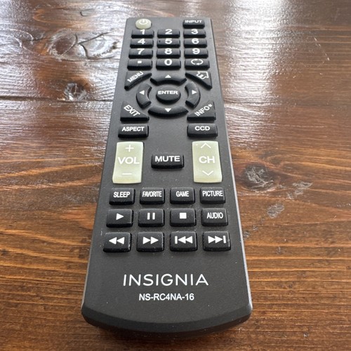 Insignia Remote NS-RC4NA-16 NS50D420MX16 NS50D420NA16 NS55D420NA16 NS40D420NA16