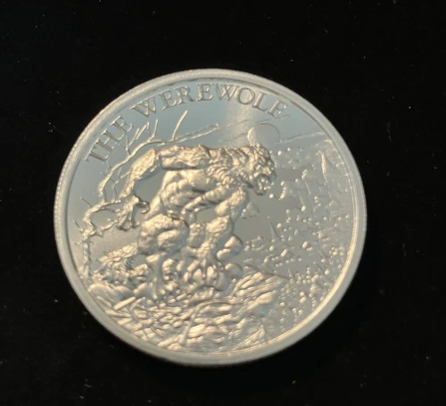 Intaglio Mint Cryptozoology THE WEREWOLF 1oz .999 Silver USA Made Round BU