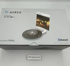 AUREX AX-RP10 Record Player Bluetooth USB 33/45 RPM Portable TOSHIBA wireless