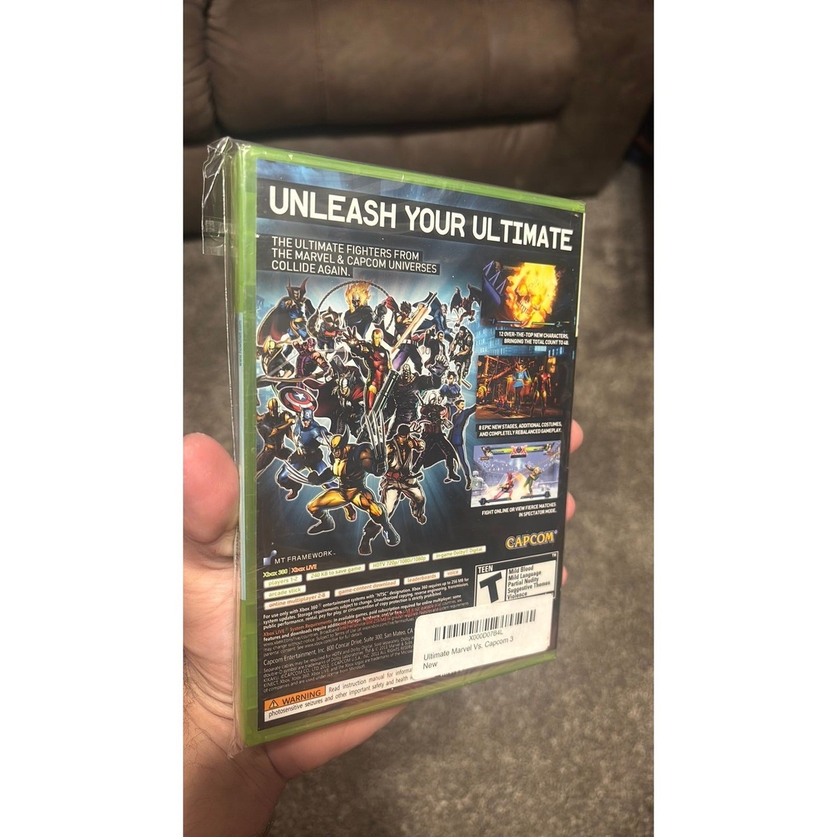Ultimate marvel vs capcom 3 (Xbox 360) SEE DESCRIPTION | eBay