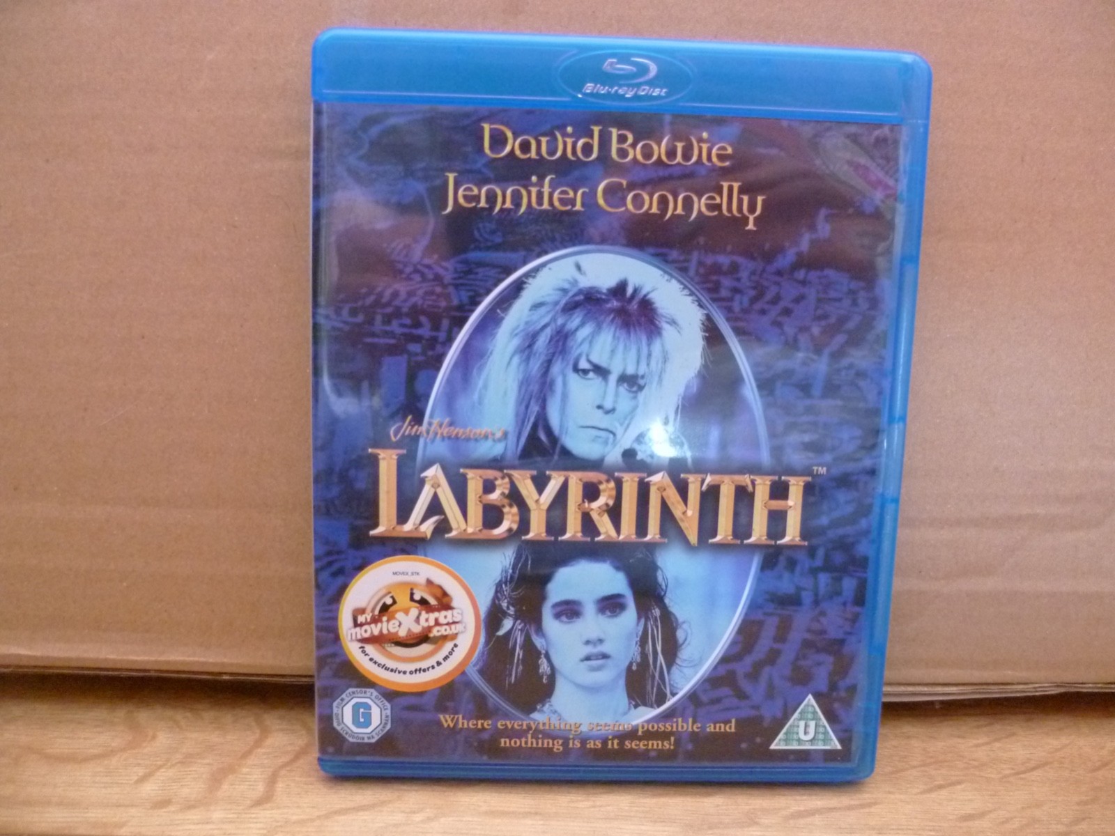 Labyrinth BLU RAY Starring Jennifer Connelly David Bowie