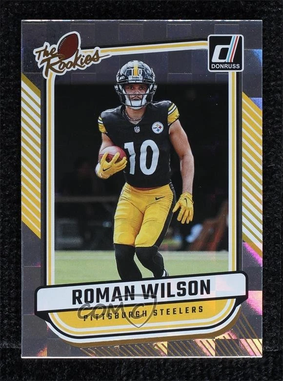 2024 Panini Donruss The Rookies Roman Wilson #TR-19 RC