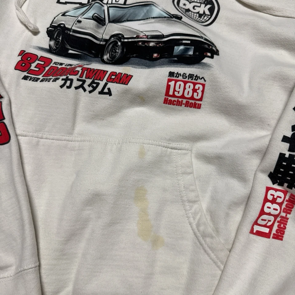 Y2k dgk hachi Roku racing hoodie - Image 2 of 4