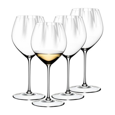 Riedel PERFORMANCE Chardonnay Weißweingläser 4er Set Weingläser-Set