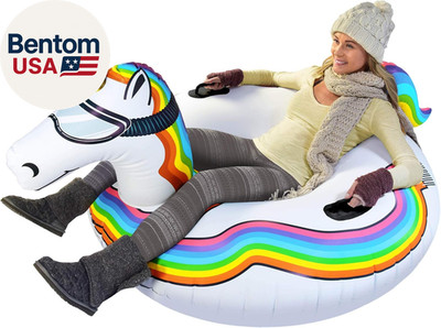 Winter Snow Tubes - Choose from Unicorn, Disney'S Frozen, Ice Dragon, Polar Bear