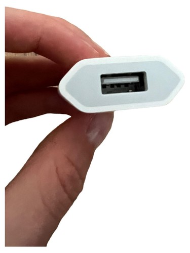 Apple Netzteil A1400 USB Ladegerät Adapter Weiß - Nur Adapter - Photo 4/4