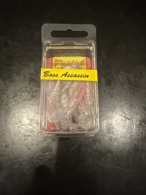 Bass Assassin - 2'' Curly Shad 20 Per Pack Pink Diamond
