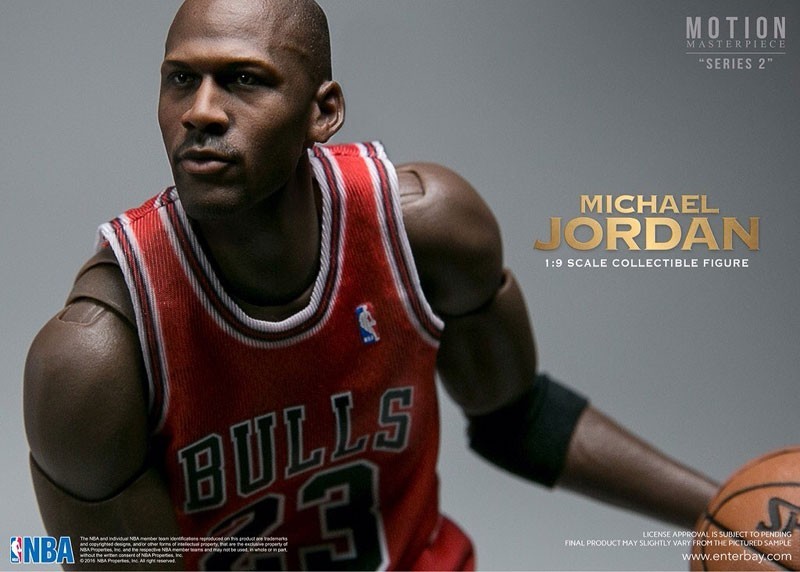 ENTERBAY 1/9 Motion Masterpiece NBA Michael Jordan Action Figure