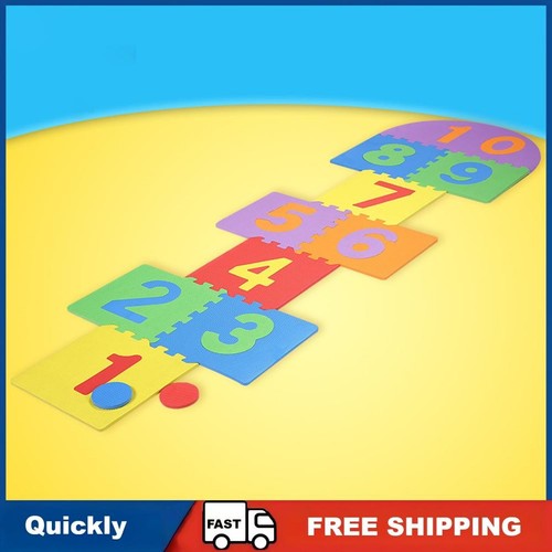 Giant Kids Hopscotch Mat Indoor Outdoor EVA Foam Interlocking Tiles ...