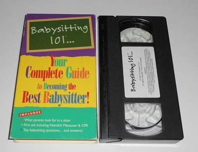 Vintage 1990s Babysitting 101 Teach Girls To Be A Babysitter Kids CPR Parenting