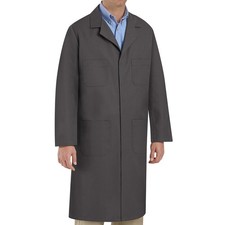 Red Kap Men's Shop Coat, Charcoal, 46