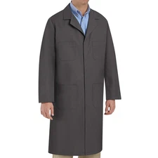 Red Kap Men's Shop Coat, Charcoal, 46