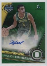 2023 Bowman U Chrome Prospect Green Refractor 28/99 Jackson Shelstad Auto 0q3g