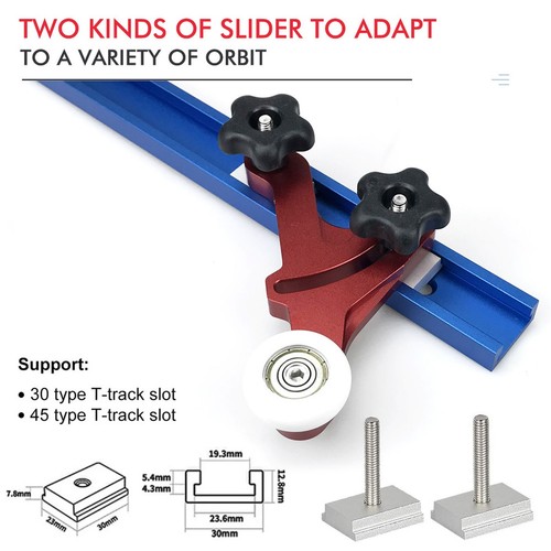 Bearing Stock Roller Saw Guide Roller Tool Shock Absorption For Woodworking - Picture 11 of 24