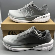 Topo Athletic Phantom 4 Women’s Size 9 W Wide Grey Road Running Gym Shoes EUC!