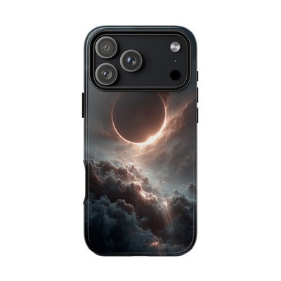 Phone Ink - iPhone/Galaxy/Pixel - Tough Case - Celestial Eclipse Clouds