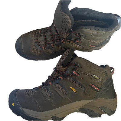 KEEN 1022098EE Lansing Mid Waterproof Steel Toe Work Boots  display picture 2