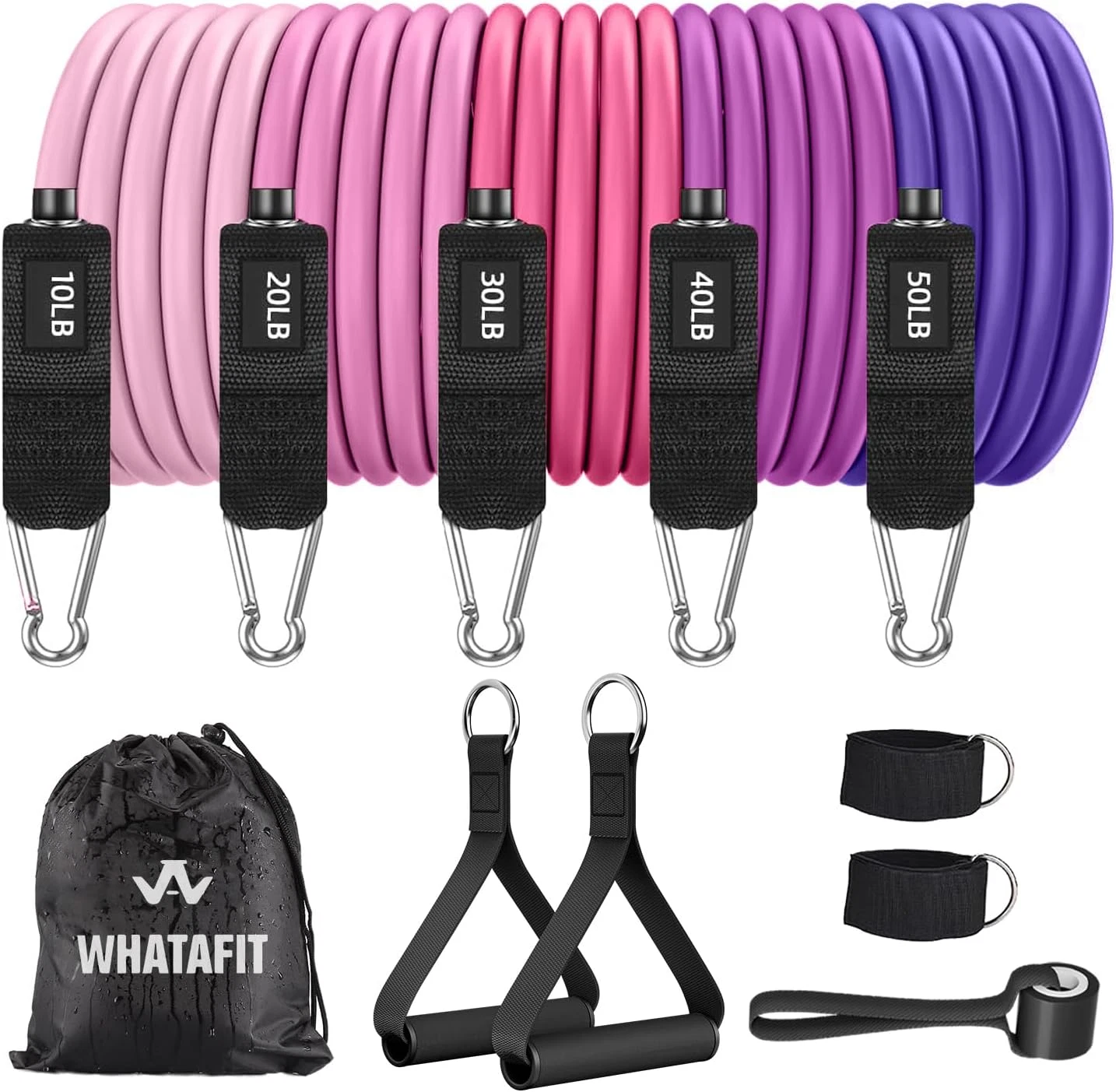Resistance Bands, Exercise Bands,Resistance Bands for Working Out,Work Out Bands