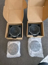 JL Audio C7-350cm 3.5" Pair Midrange Car Audio Speakers Used Good Condition