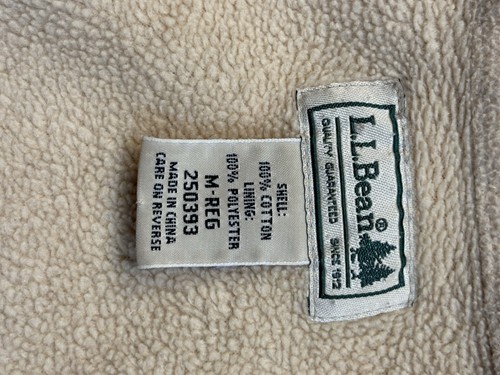 Giacca camicia LL Bean uomo media-regolare rossa a quadri foderata in pile flanella - Foto 15 di 20