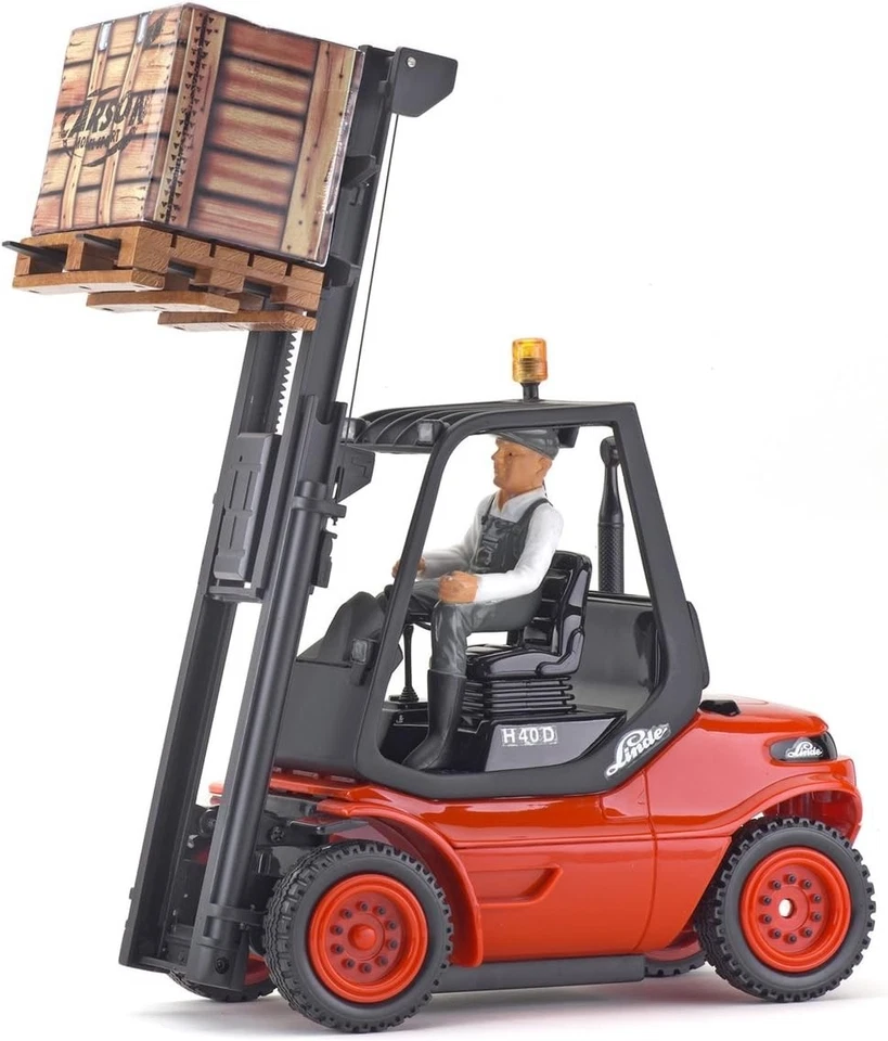 Carson 1:14 Functional model Linde H 40 D forklift truck with remote control (50 - Image 3 of 4