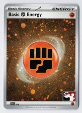 Basic Fighting Energy 014 - Pokemon TCG Prize Pack Series 6 COSMOS Holo Foil NM