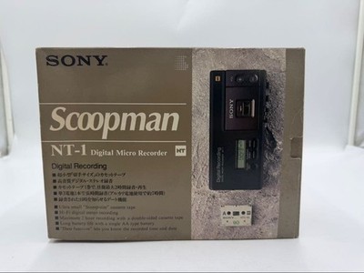 Sony NT-1 Scoopman Digital Micro Recorder Black Recording 1992