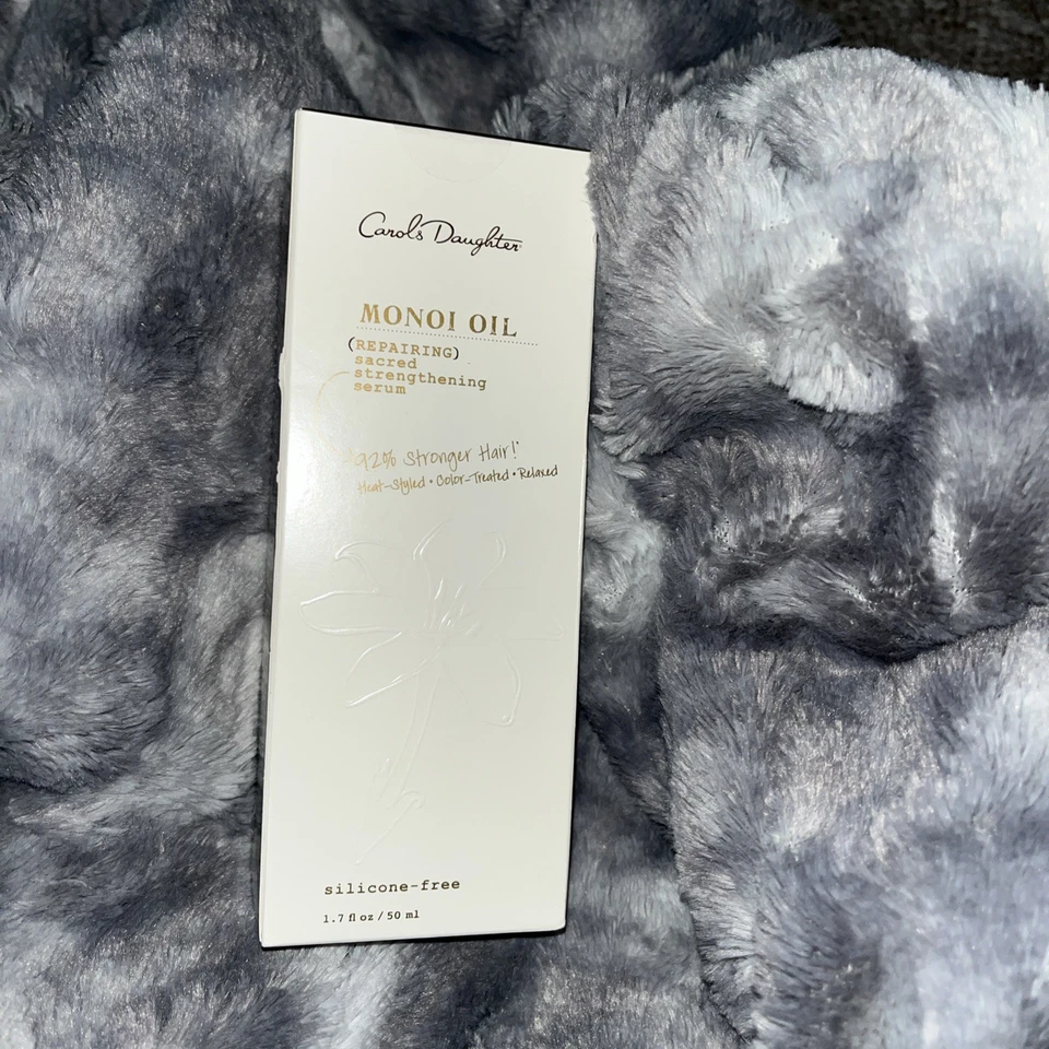 Carol's Daughter MONOI OIL Sacred Strengthening Serum 1,7 fl oz com bomba Novo - Imagem 4 de 4